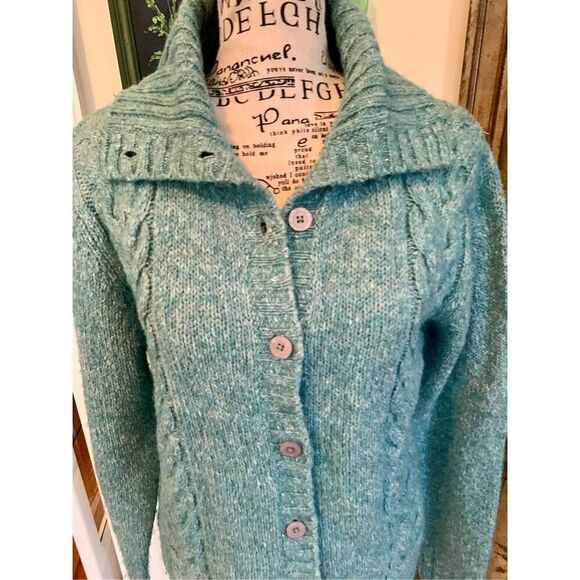 LL Bean Button Up Cardigan - Picture 5 of 6